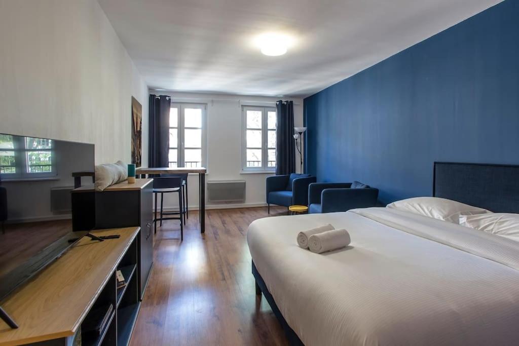 Le 52 Zix - Joli Studio Au Coeur De La Petite France Estrasburgo Exterior foto